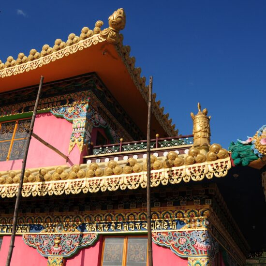 Namgyaima Stupa temple,McLeodganj,Dharamsala,Himachal Pradesh,India.