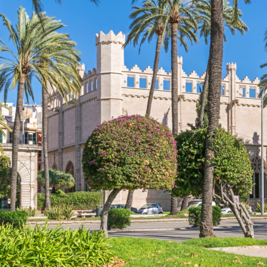 Avinguda de Gabriel Roca in Palma de Mallorca, Spain
