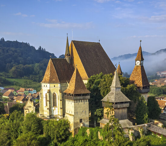 Biertan village, Transylvania, Romania