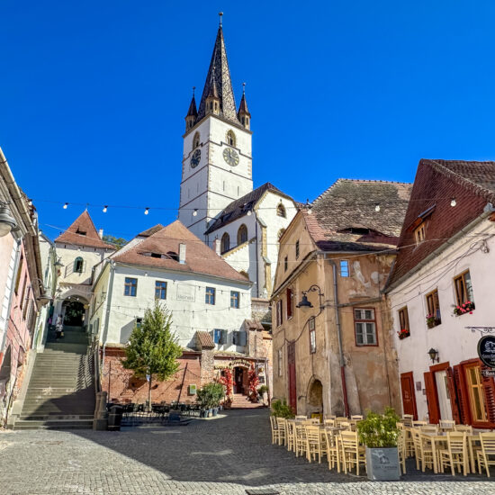 Evangelical Cathedral of Saint Mary in Sibiu. Sibiu, Sibiu County, Romania.