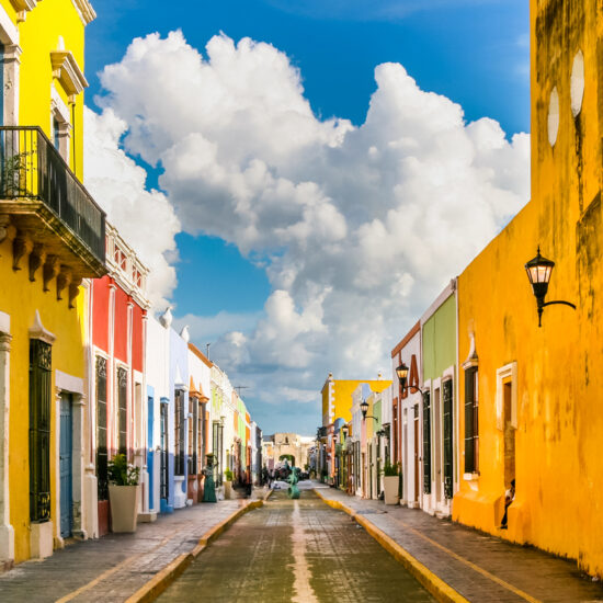 campeche rue coloree