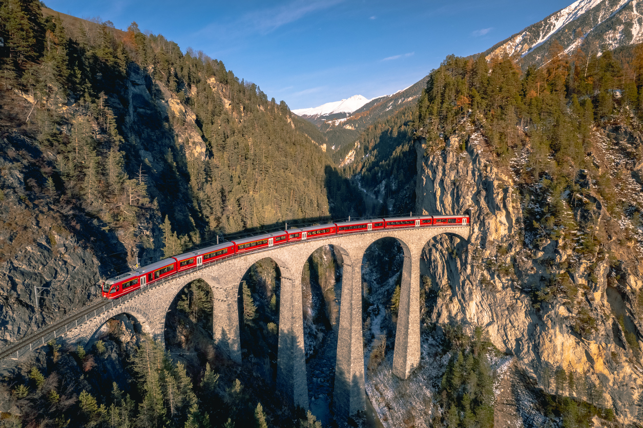 suisse en train panoramique 1