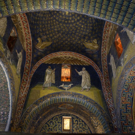ravenne mosaiques mausolee galla placidia emilie romagne voyage amis musees