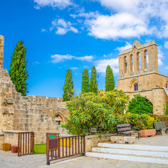 abbaye bellapais architecture voyage groupe culturel chypre amis des musees