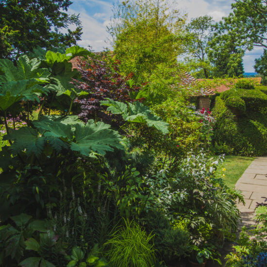 Great Dixter, England, July 13, 2017: Great Dixter is a house and gardens in Northiam, East Sussex