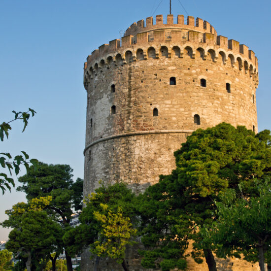 White Tower of Thessaloniki. Greece.