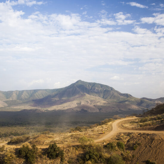 African landscape. Mago National Park. Ethiopia.