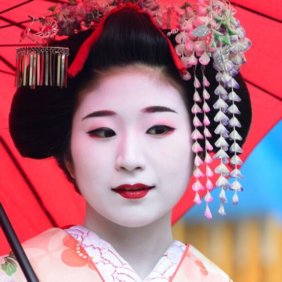 Young maiko in Kyoto