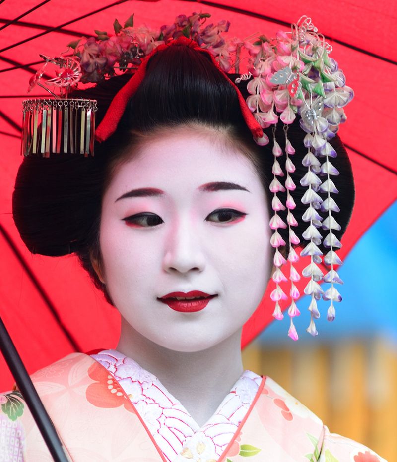 Young maiko in Kyoto