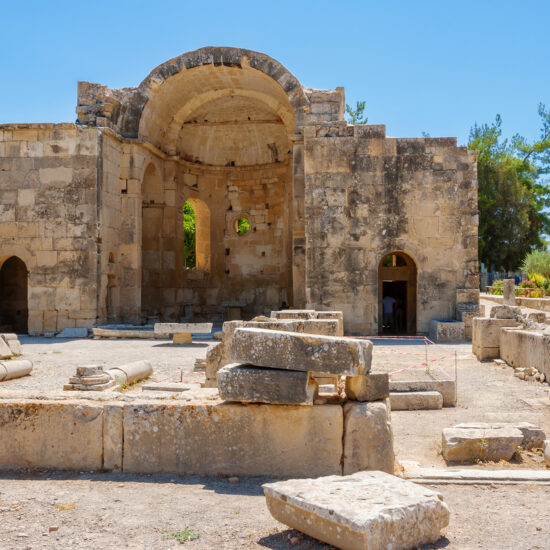 Ancient site of Gortyn. Crete, Greece