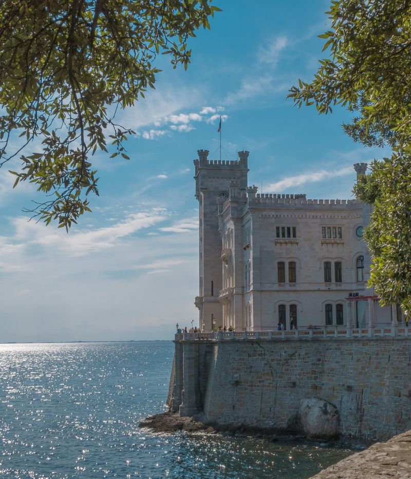chateau miramare trieste frioul voyage groupe culturel libre art
