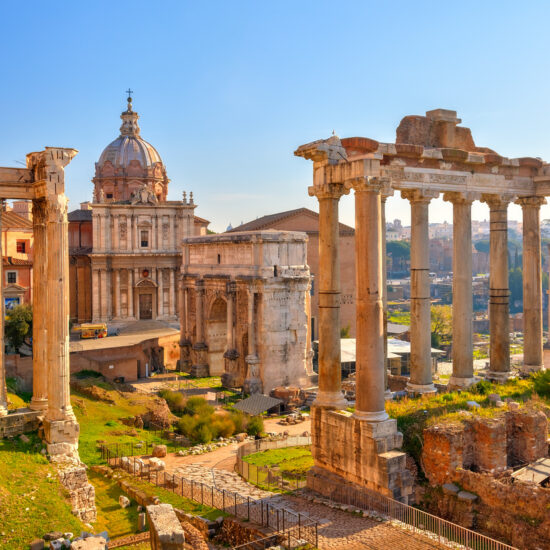 Roman ruins in Rome, Forum