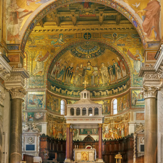 Santa Maria in Trastevere, Rome, Italy