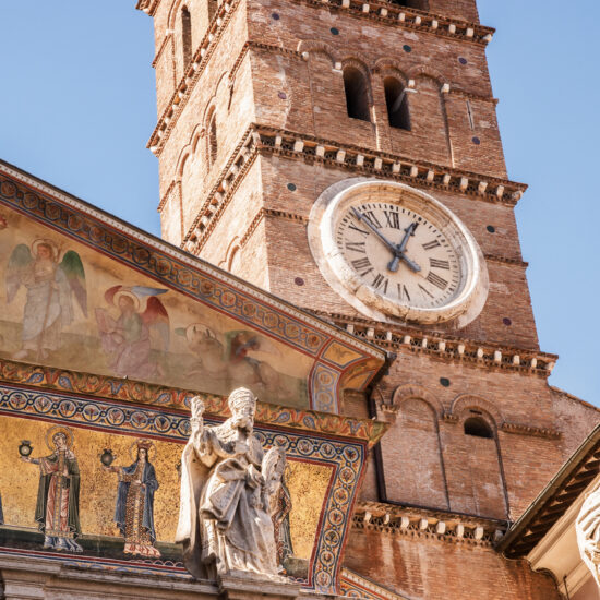 Clock and bell tower