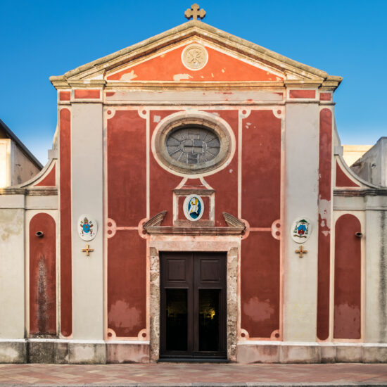 The Basilica of Sant'Antioco Martyr, Sardinia, Italy.