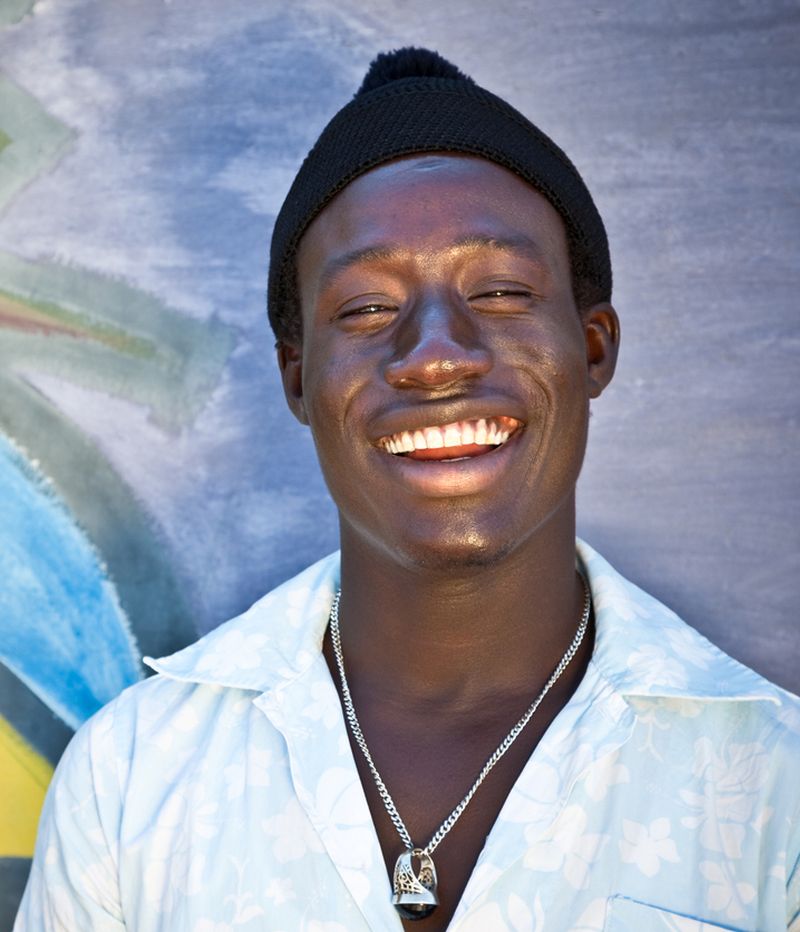Portrait Of An African Man