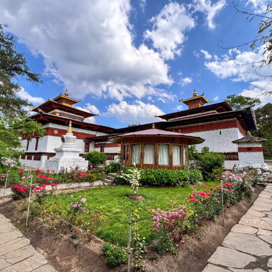The Jowo temple one of the oldest Himalayan Buddhist temple of Kyichu in Paro