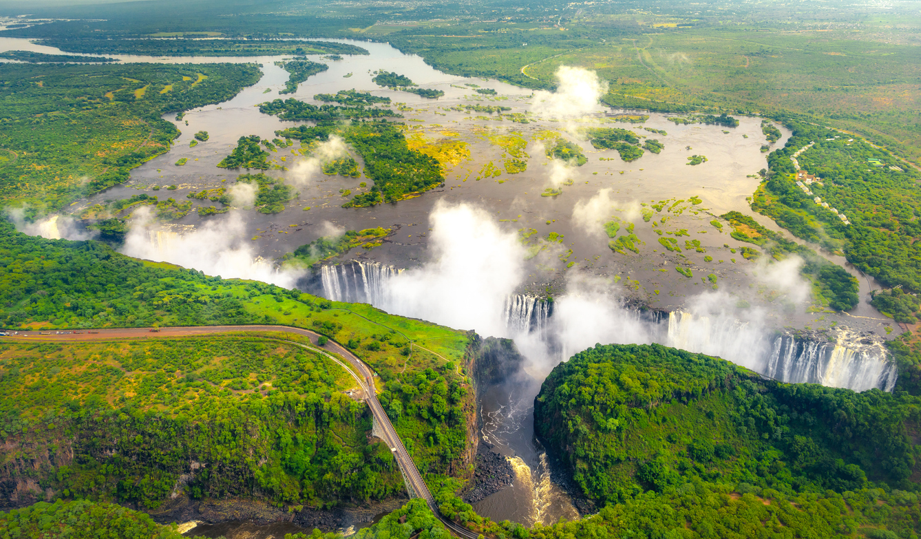 Victoria Falls in Zimbabwe