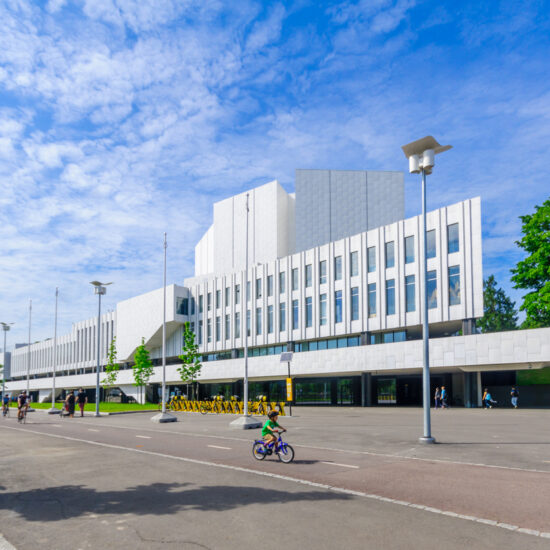 Finlandia Hall, in Helsinki
