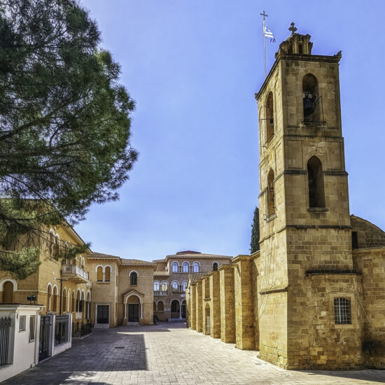 Agios Ioannis (St. John's) cathedral in the old town of Nicosia (Lefkosia), capital of Cyprus.