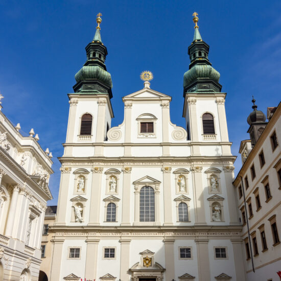 Jesuit church (Jesuitenkirche) or University church in Vienna, Austria