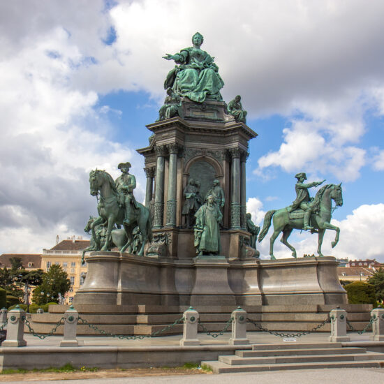 Maria Theresa statue in Vienna, Austria