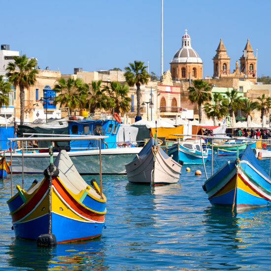 Marsaxlokk harbor