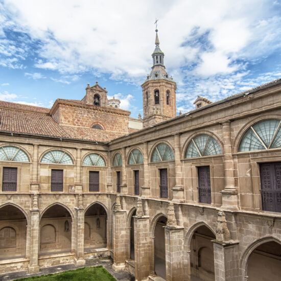 Monastery of San Millán de Yuso in La Rioja,Spain