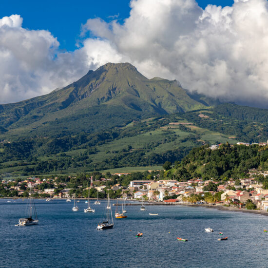 Saint Pierre and Mount Pelee, Martinique, French Antilles