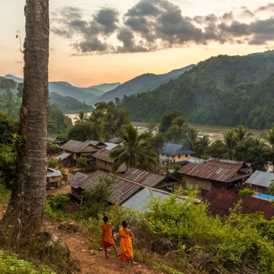 laos croisiere paysage