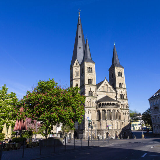 Bonn Minster in Bonn, Germany.