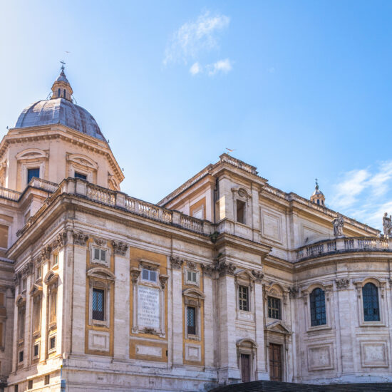 The Basilica of Saint Mary Major in Rome, Italy, Europe.