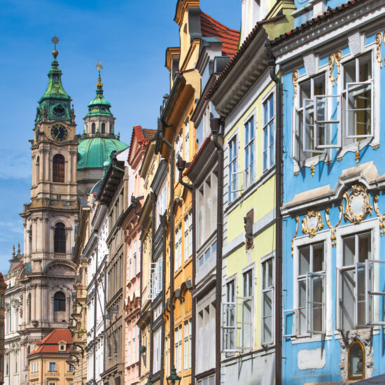 Into The Colorful District of Mala Strana in Prague