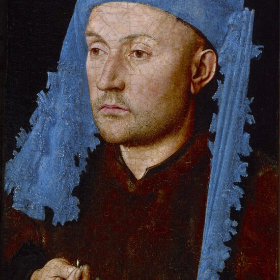 man in a blue cap jan van eyck google cultural institutefxd