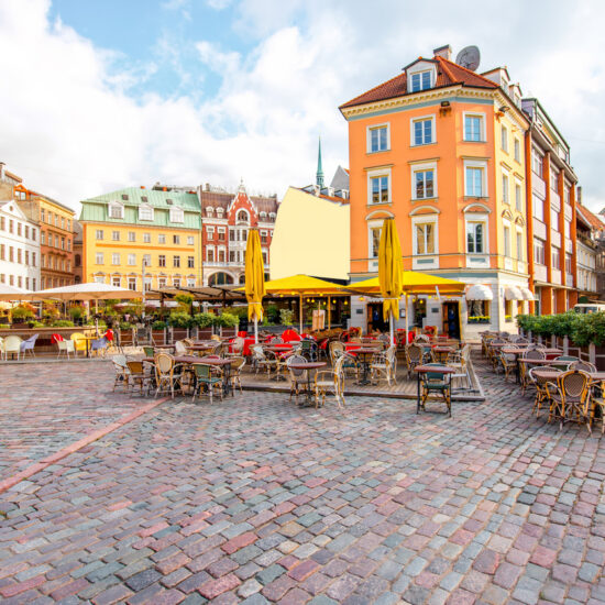 Central square in Riga