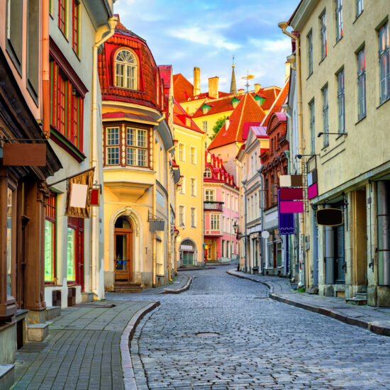 Old town of Tallinn, Estonia