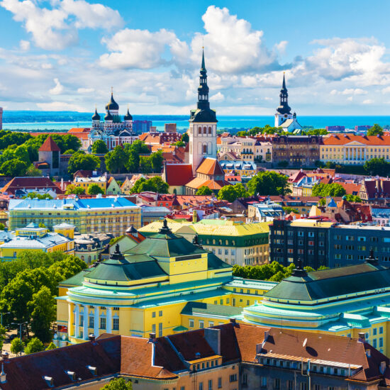 Old Town in Tallinn, Estonia