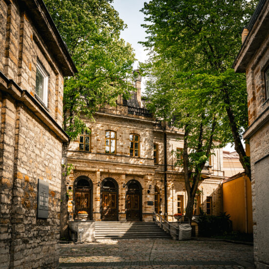 Historic Building of the Estonian Academy of Sciences in Tallinn